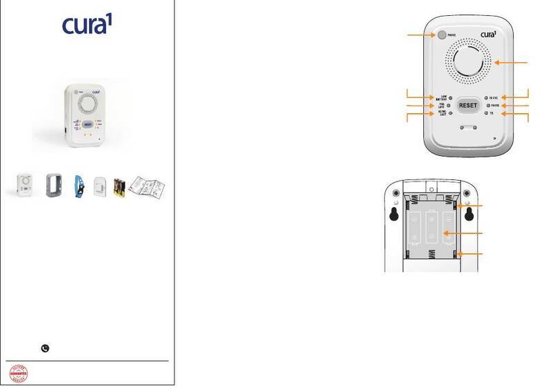 Cura1 2703 quick start guide