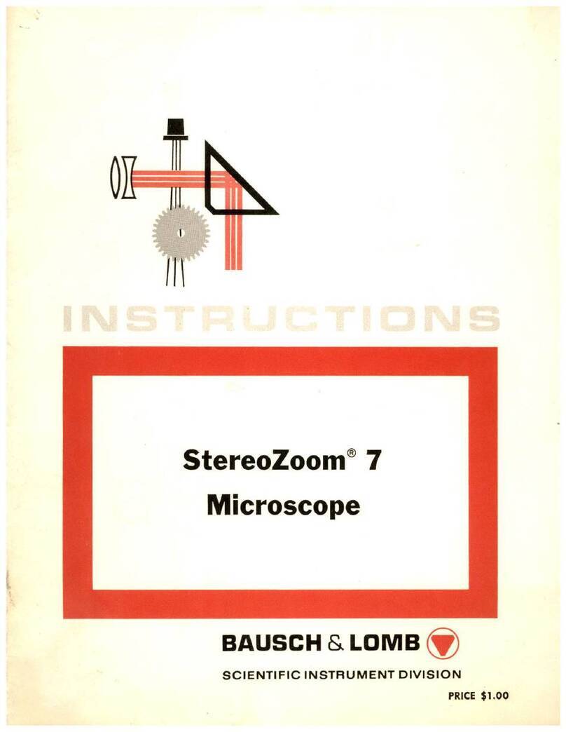 Bausch & Lomb StereoZoom 7 instructions