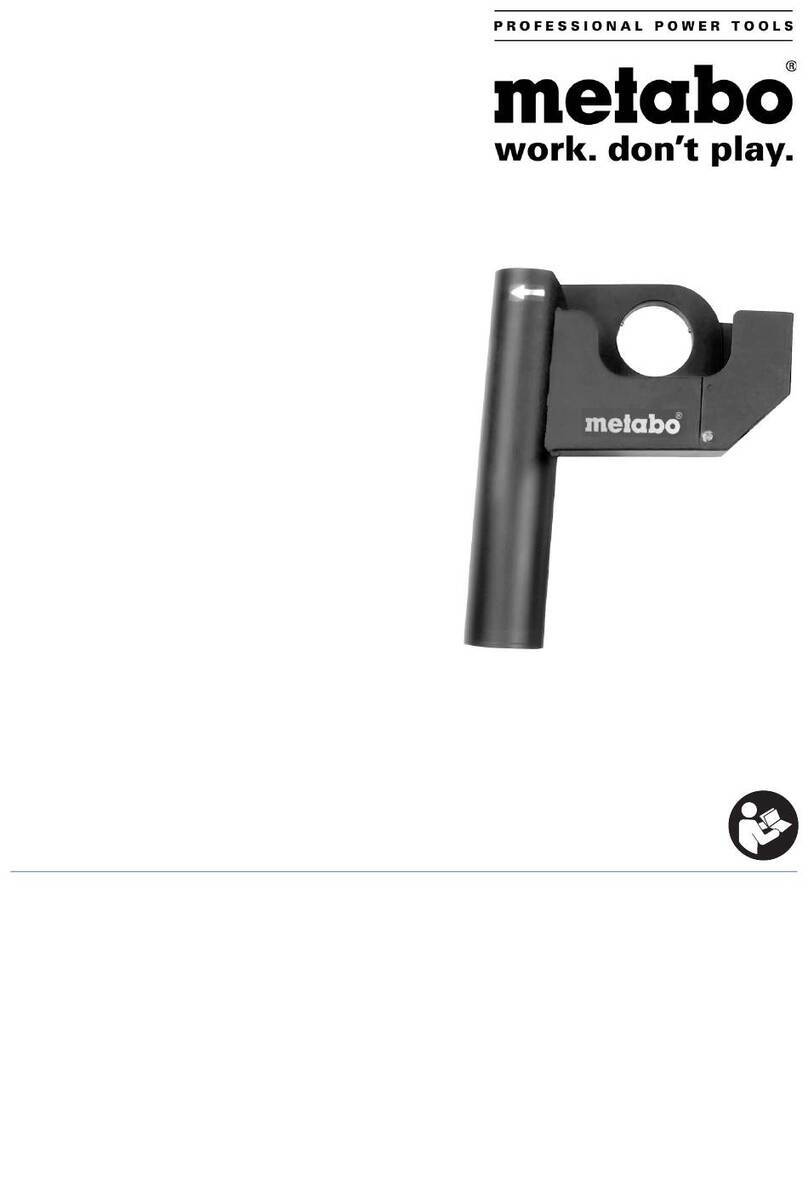 Metabo 6.30845 User manual