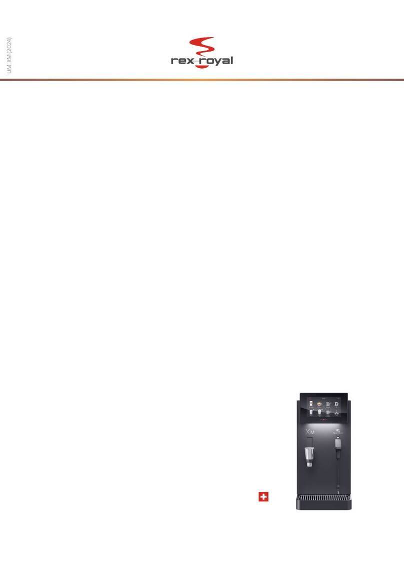 Rex-royal XM user manual