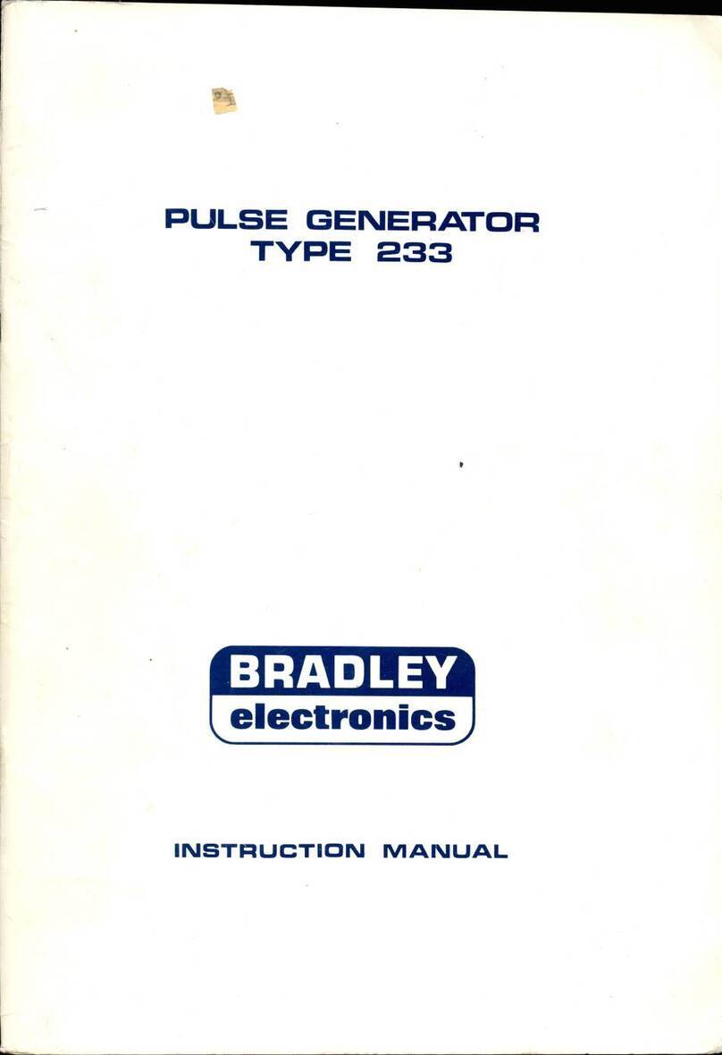 Bradley 233 instruction manual