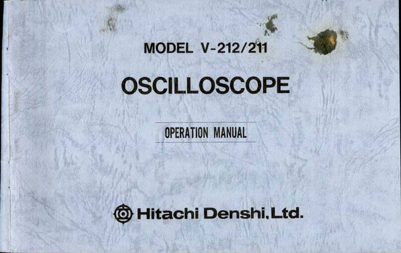 Hitachi V-212 Operation manual