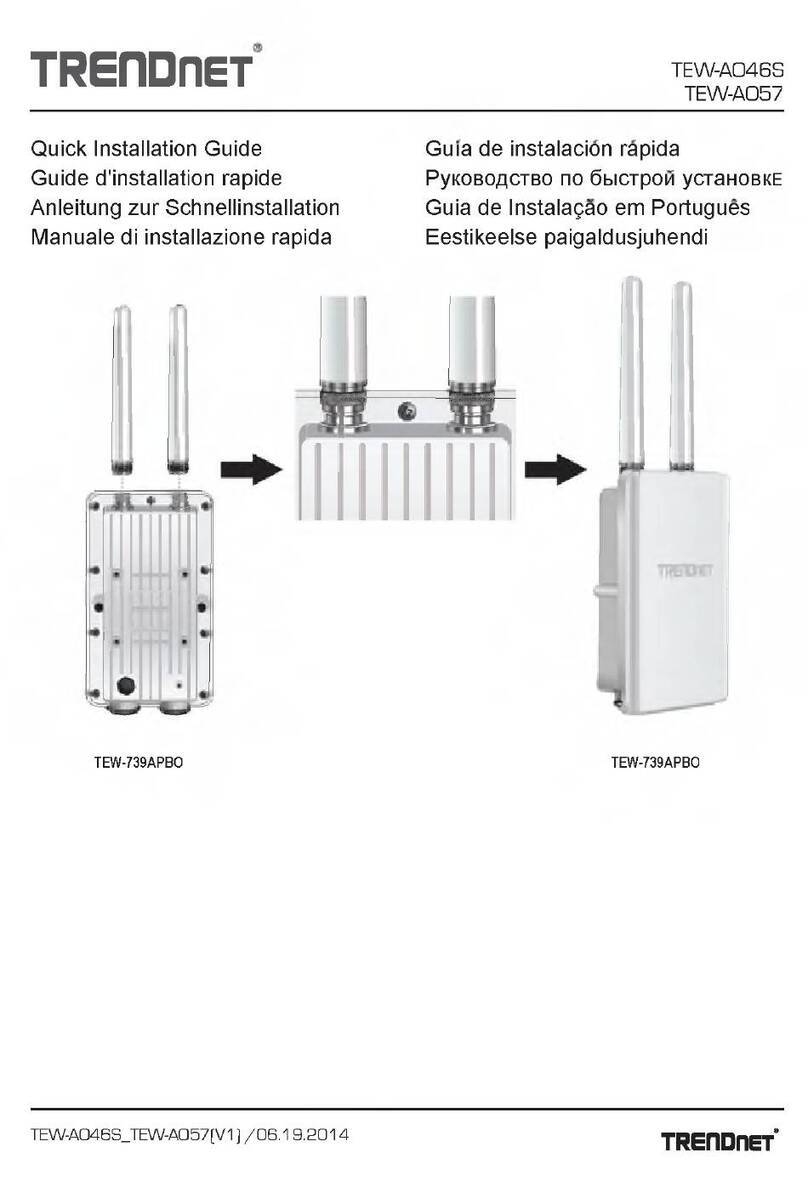 TRENDnet TEW-AO46S Quick installation guide TRENDnet TEW-AO46S Quick installation guide