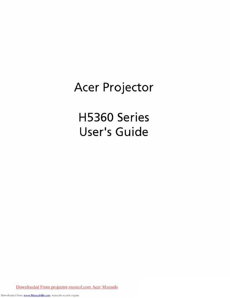 Acer H5360 Series user guide