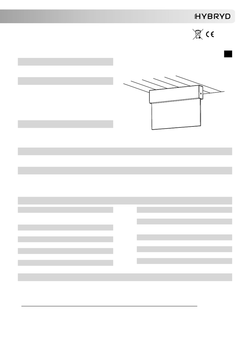 HYBRYD CRYSTAL II SGN Installation and maintenance manual