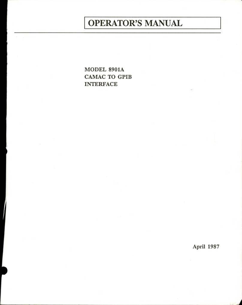 LeCroy 8901A Operator's manual