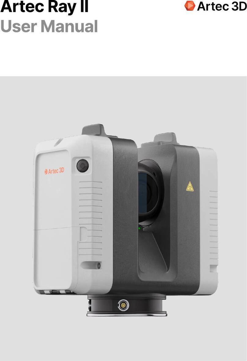 Artec 3D Ray II user manual