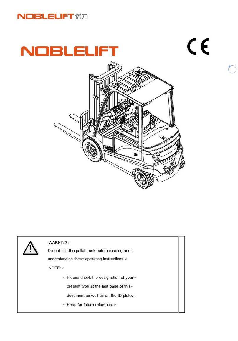 Noblelift FE4P16-35N-SMS-001 User manual