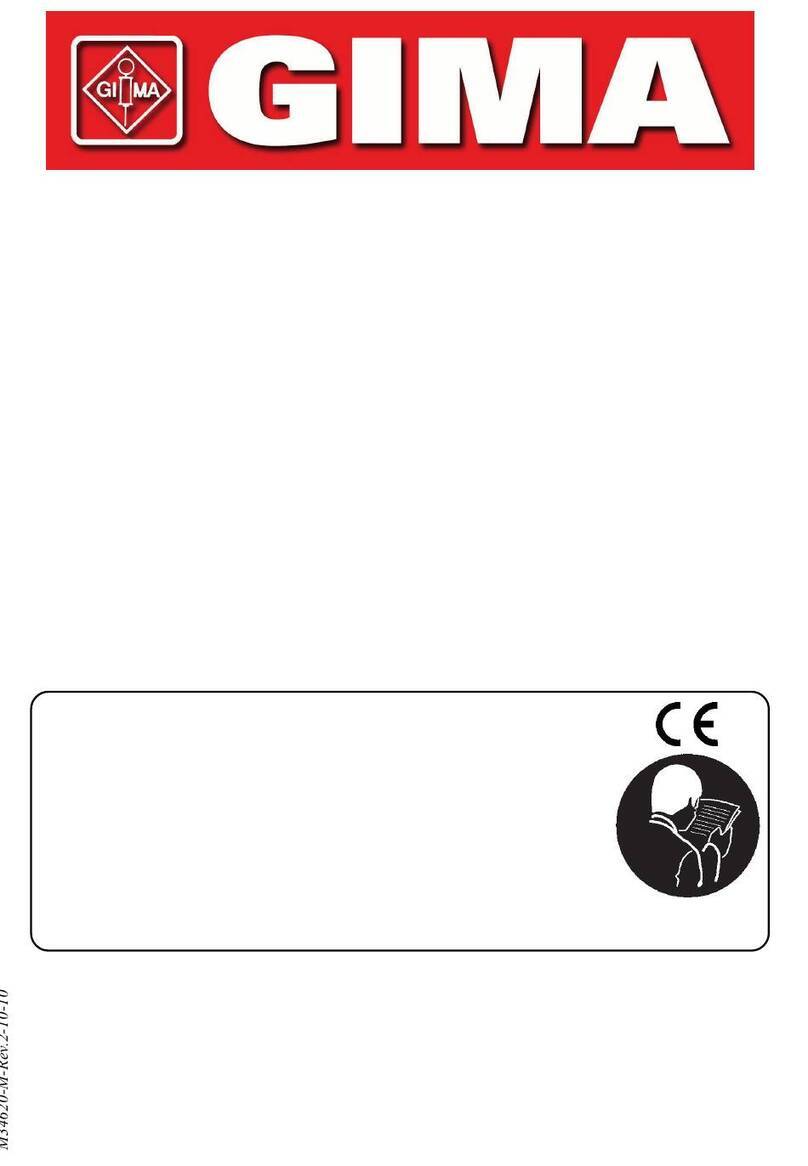 Gima 102195 Use and maintenance book