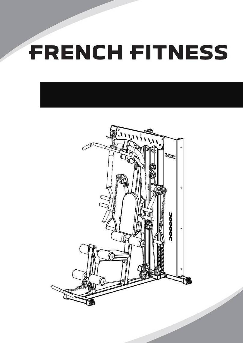 FRENCH FITNESS FF-X7 owner's manual