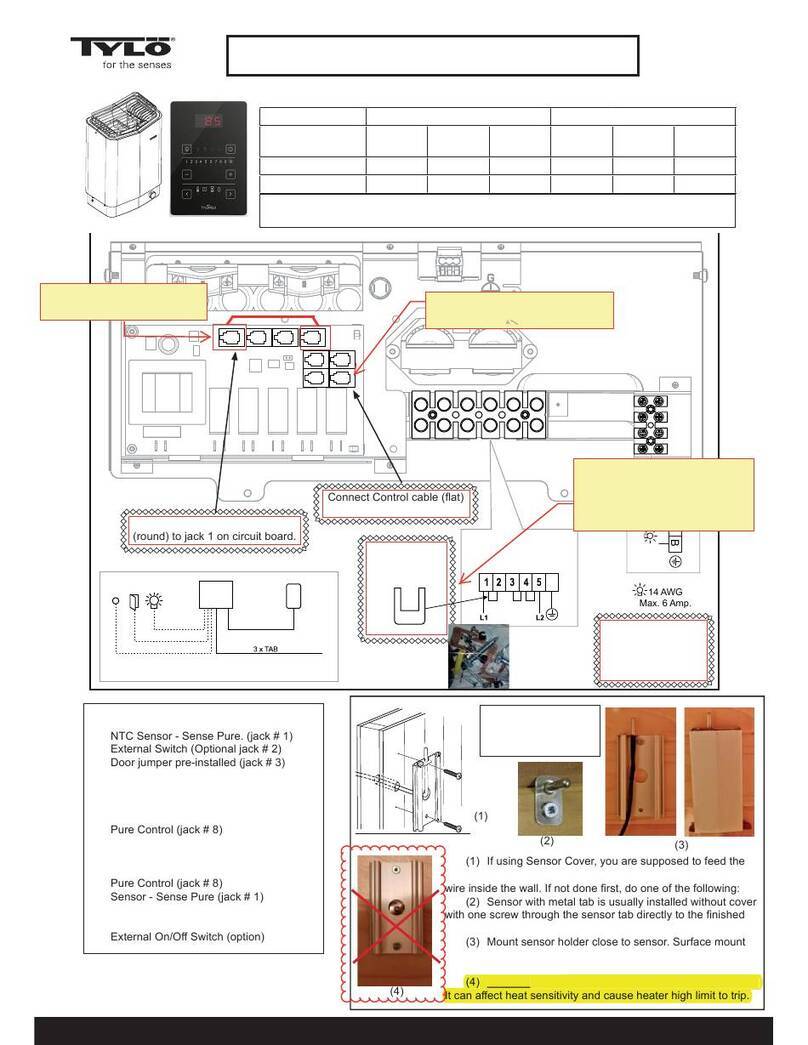 Tylo SENSE PLUS PURE 2.0 U 7 User manual