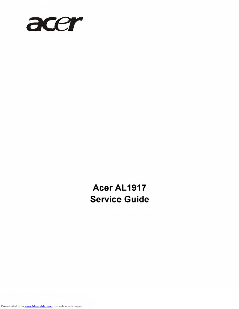 Acer AL1917 User manual