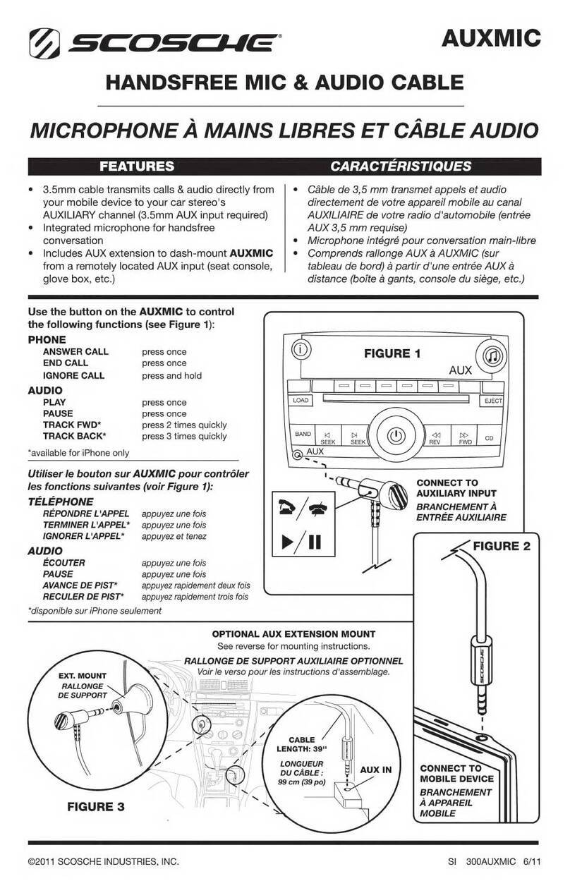 Scosche AuxMic User manual