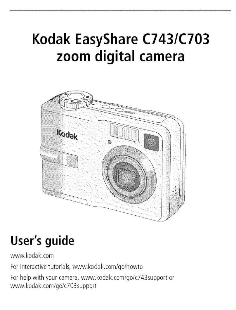 Kodak C743 - EASYSHARE Digital Camera User manual