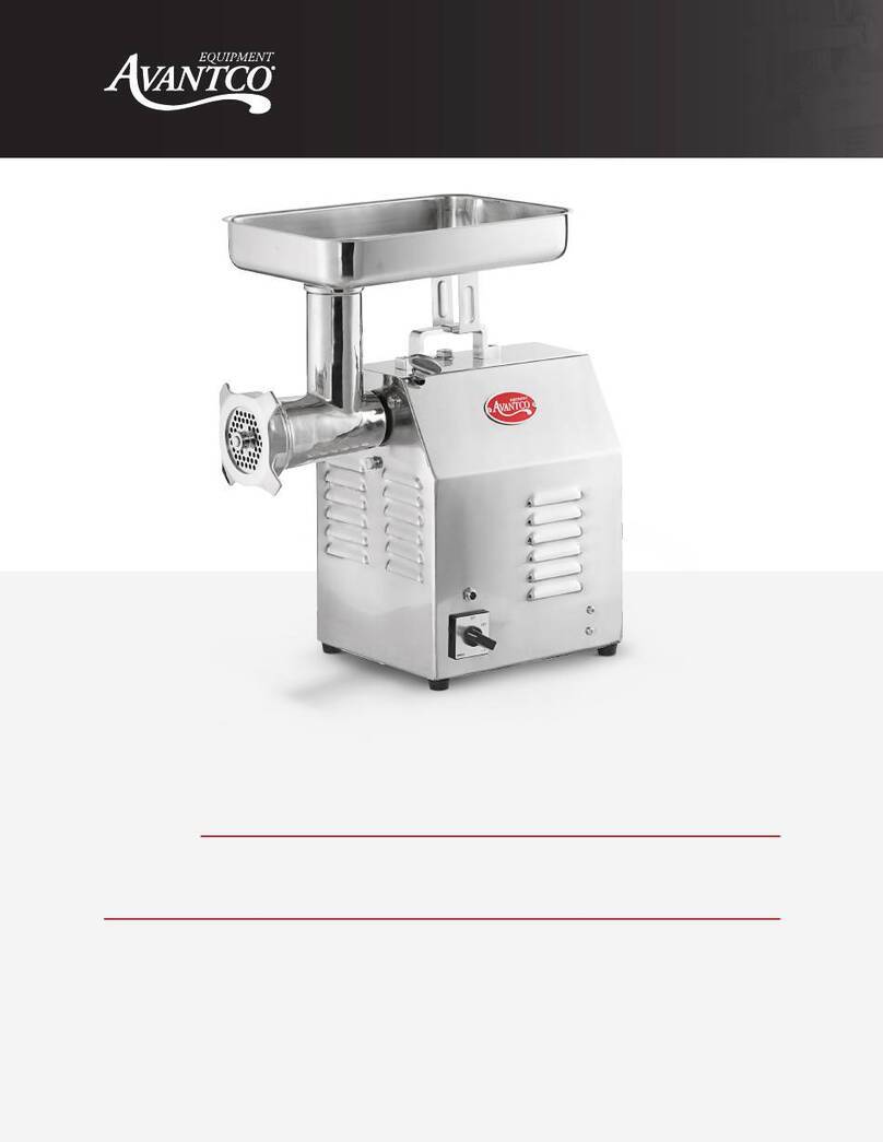Avantco Equipment 177MG12R user manual