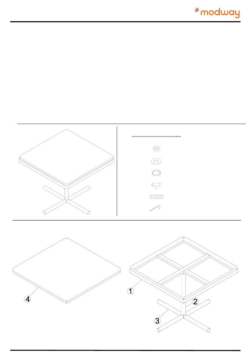 modway Raleigh EEI-3575 quick start guide