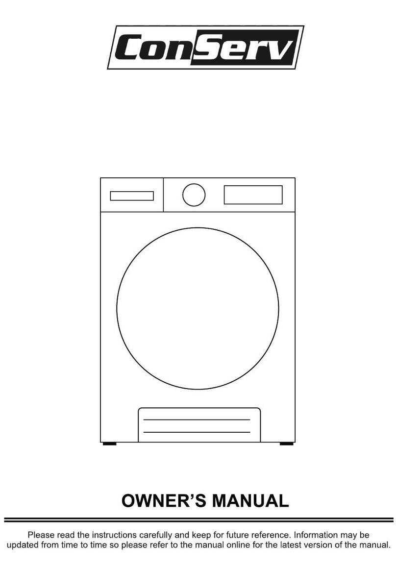 ConServ CD 4040 W owner's manual