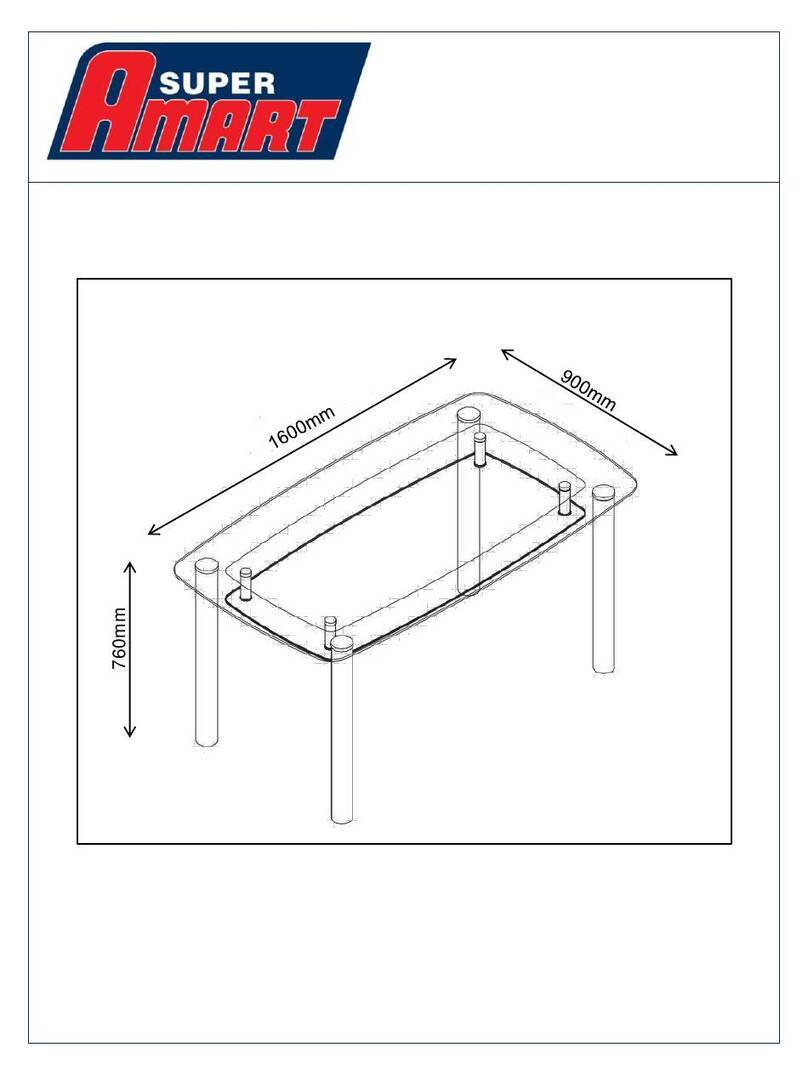 Super Amart TORELLI 1600 Assembly instruction