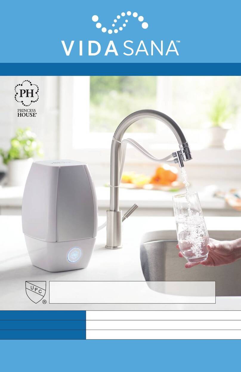 PRINCESS HOUSE VADA SANA Installation, Care and Use Manual PRINCESS HOUSE VADA SANA Installation, Care and Use Manual