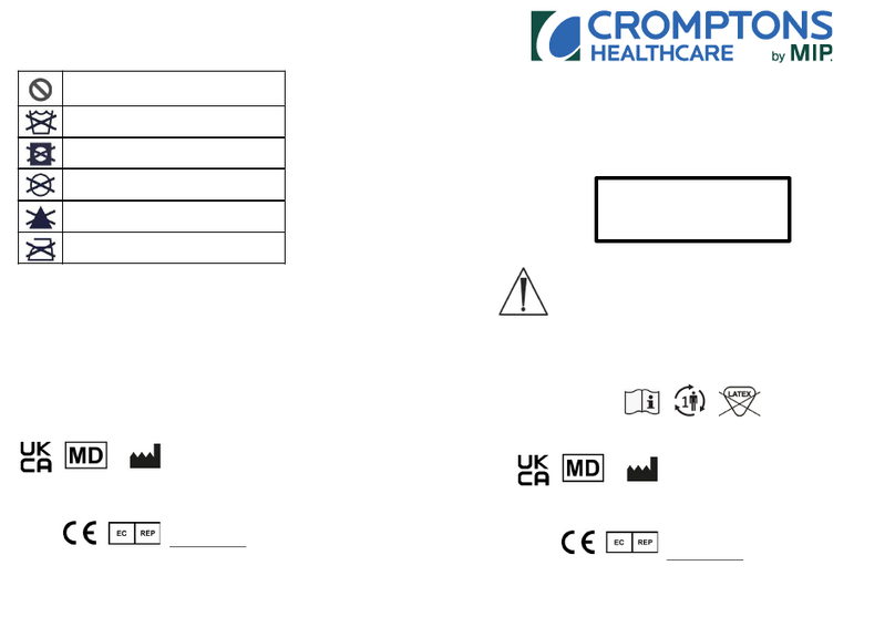 MIP CROMPTONS HEALTHCARE JL100 Instructions for use MIP CROMPTONS HEALTHCARE JL100 Instructions for use