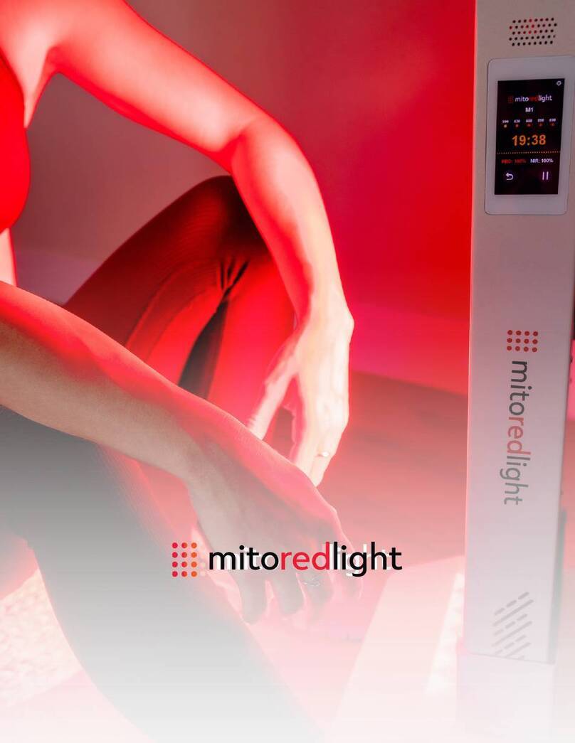 mitoredlight MitoPRO X Series user manual