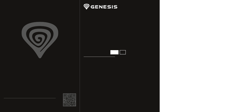 Genesis RADIUM 600 G2 User manual