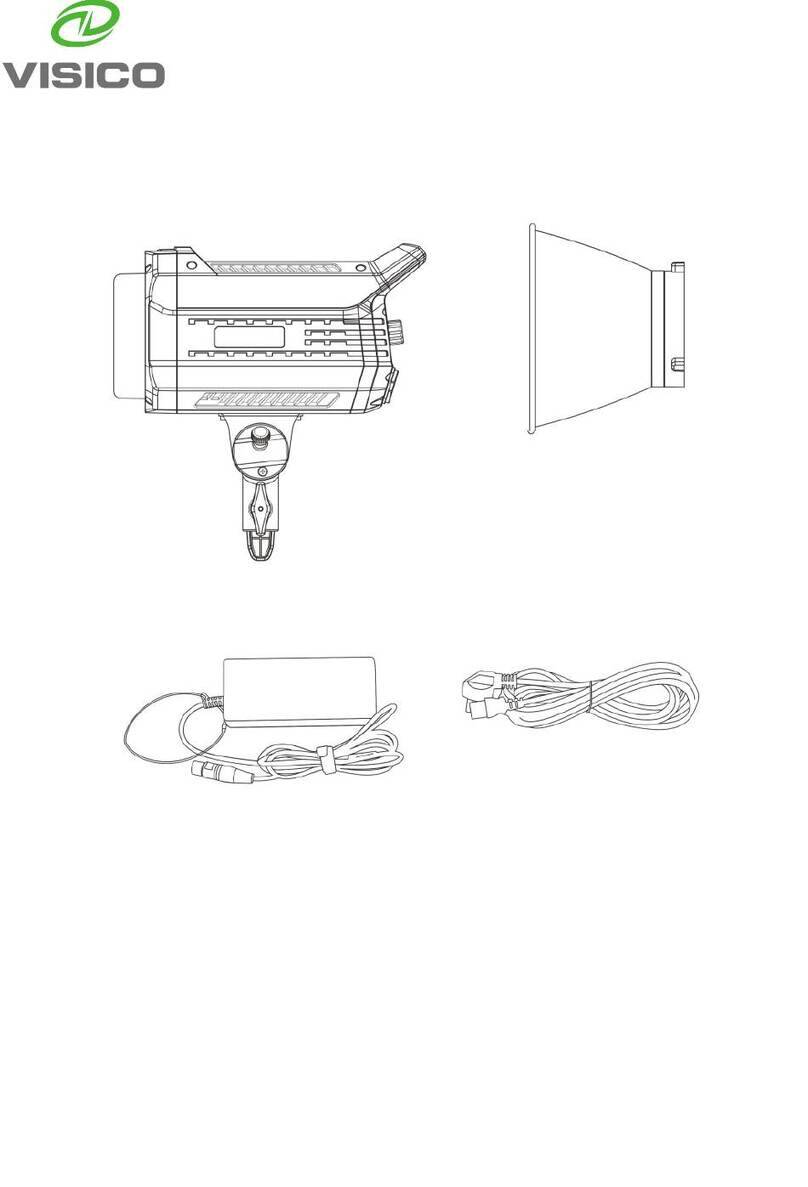 VISICO LED-200SA User manual