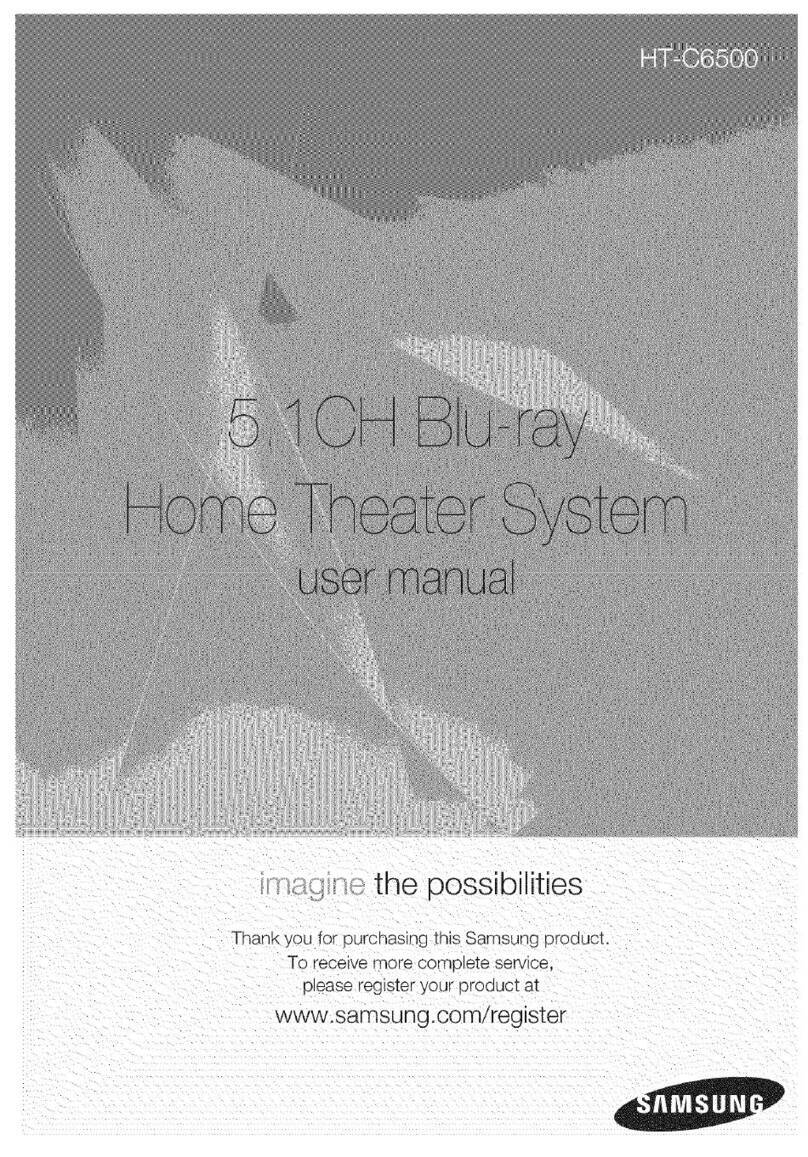 Samsung HT-C6500 User manual
