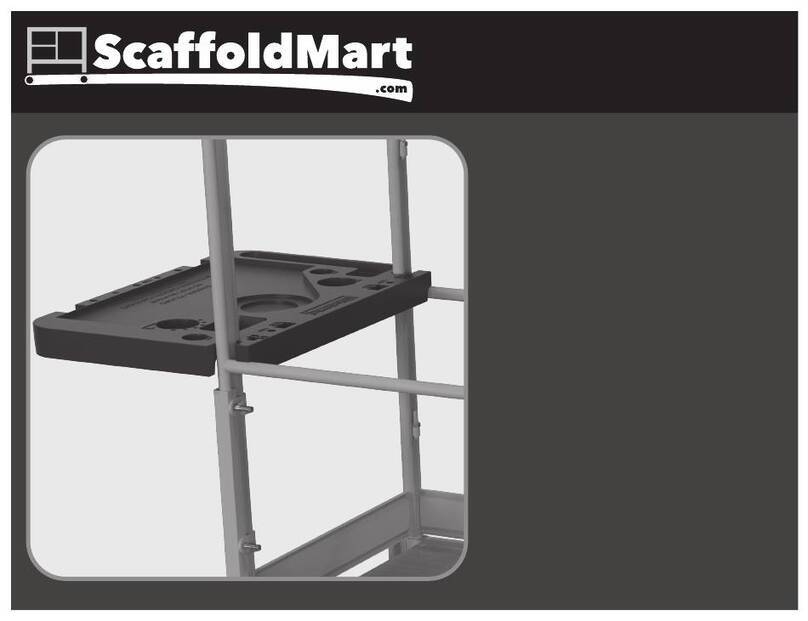 ScaffoldMart MFTSHELF User's manual and safety guide