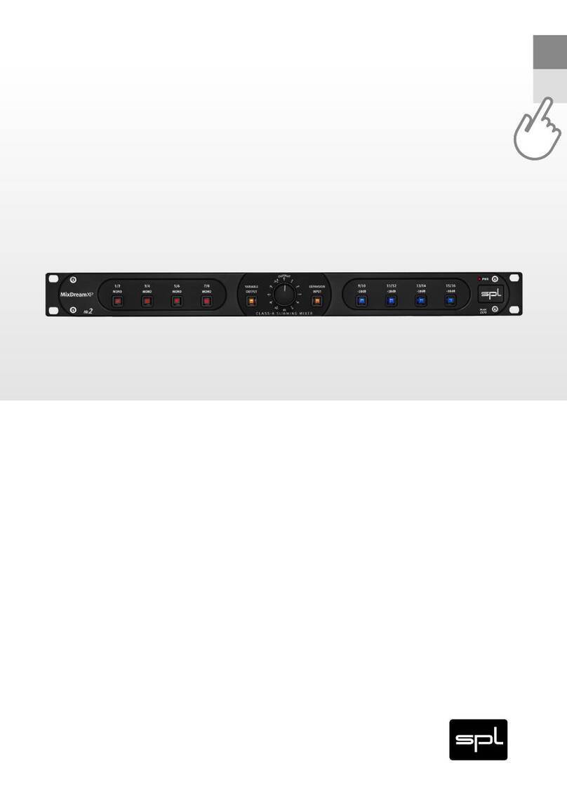SPL MixDream XP Mk2 manual