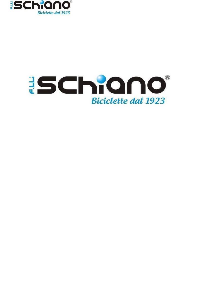 F.lli Schiano E-Moon Trek 28 Series User manual