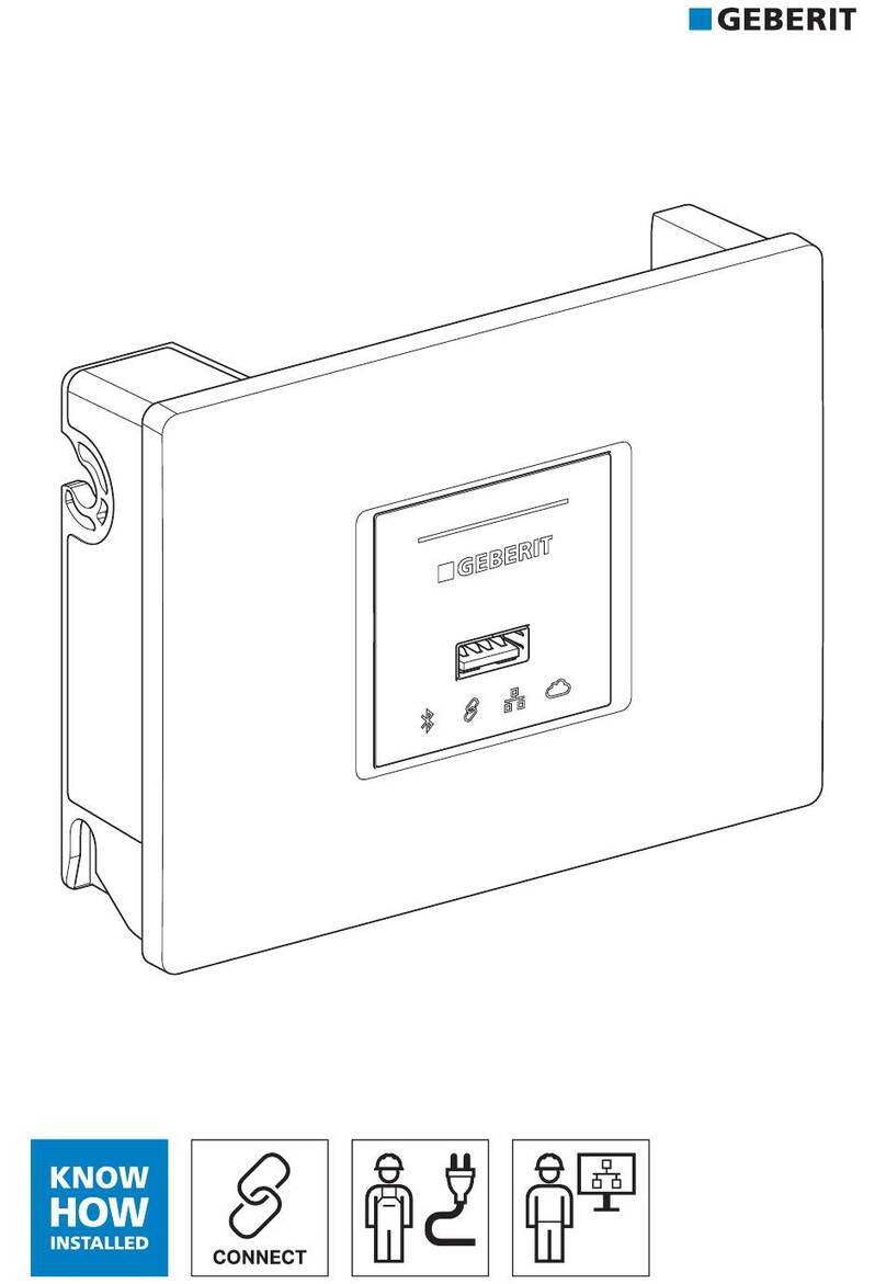 Geberit CONNECT System manual