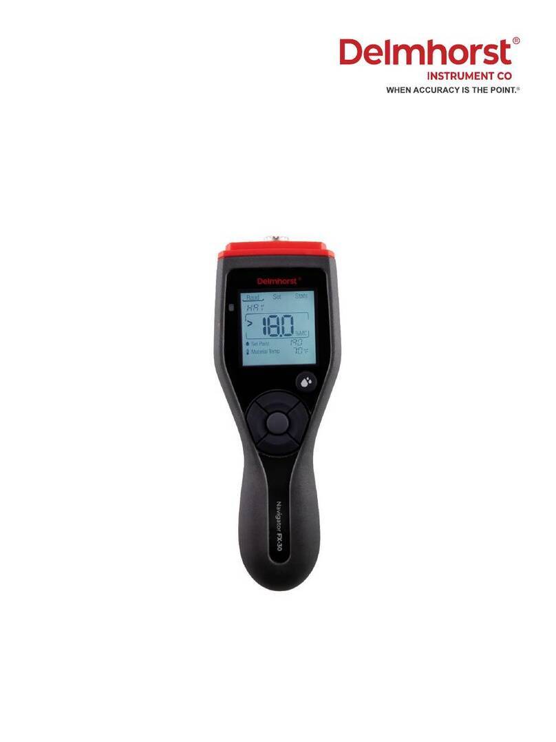 Delmhorst FX-30 User manual