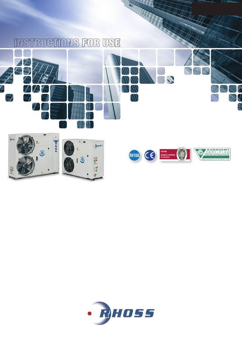 RHOSS Compact-Y SM THAEY 122 User manual