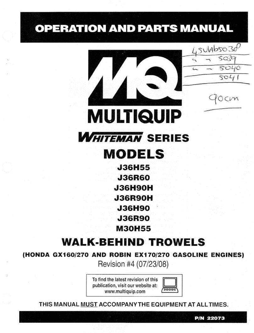 MULTIQUIP Whiteman Series Guide