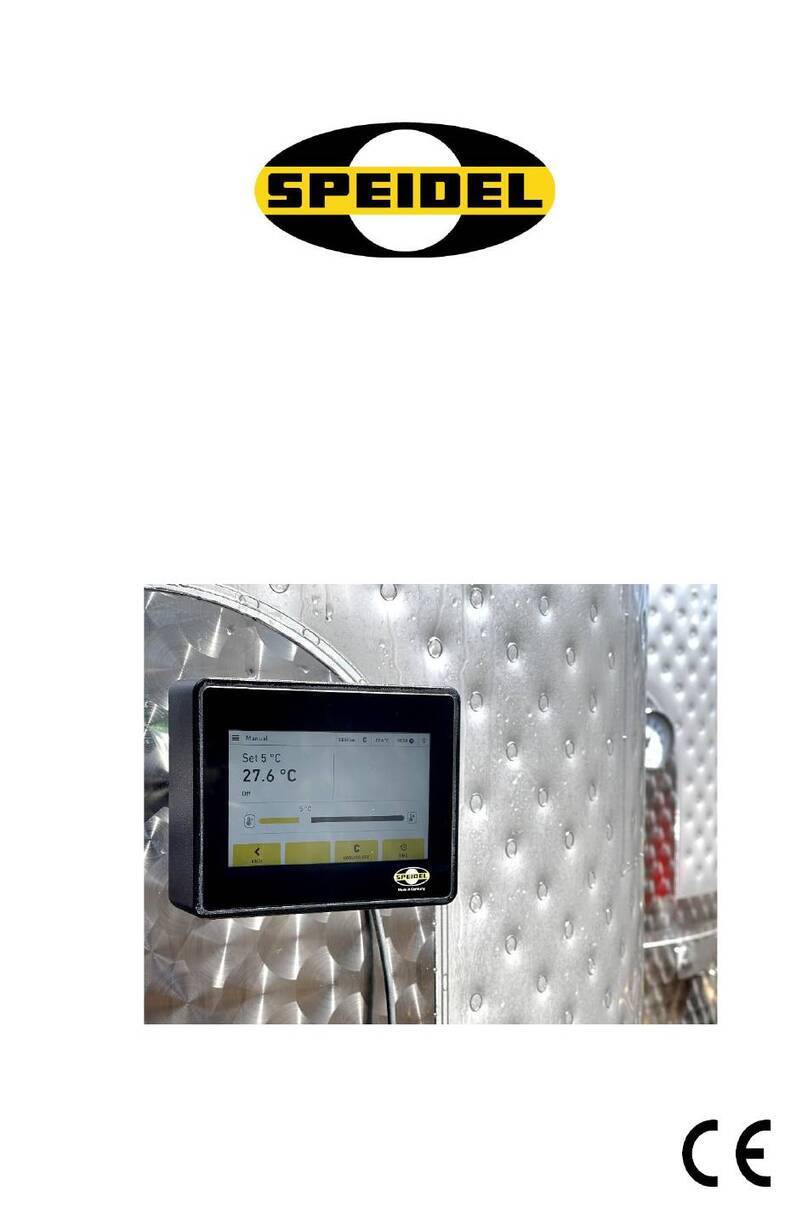 Speidel Garmeister CONTROL 2.0 operating manual