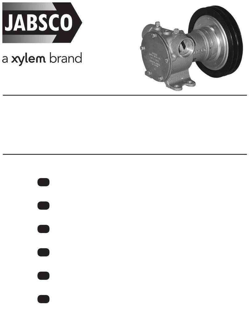 Xylem JABSCO 11860 Series User manual