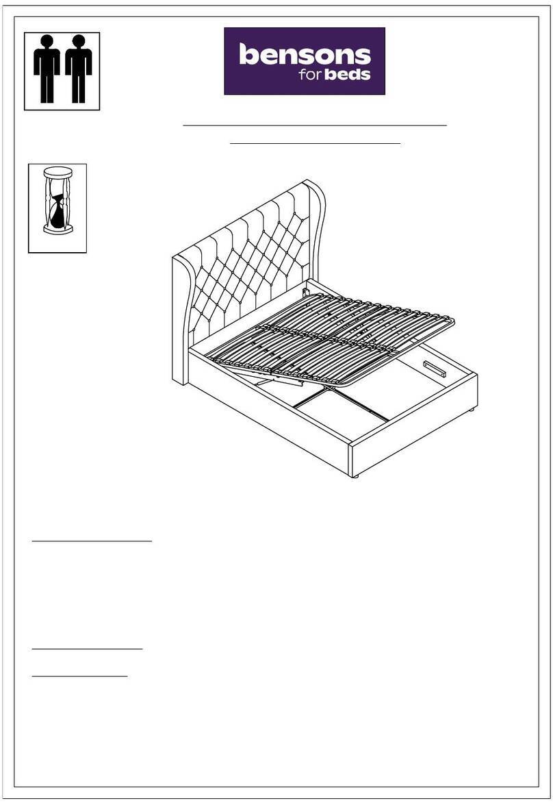 Bensons for Beds ORIANNA STK770501 Assembly instructions Bensons for Beds ORIANNA STK770501 Assembly instructions