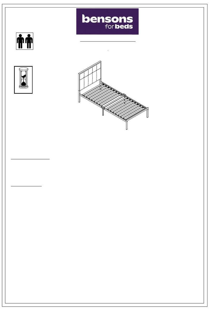 Bensons for Beds MADDISON STK800004 User manual Bensons for Beds MADDISON STK800004 User manual