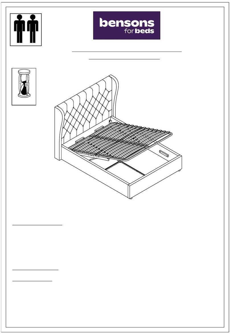 Bensons for Beds ORIANNA STK770504 Assembly instructions Bensons for Beds ORIANNA STK770504 Assembly instructions