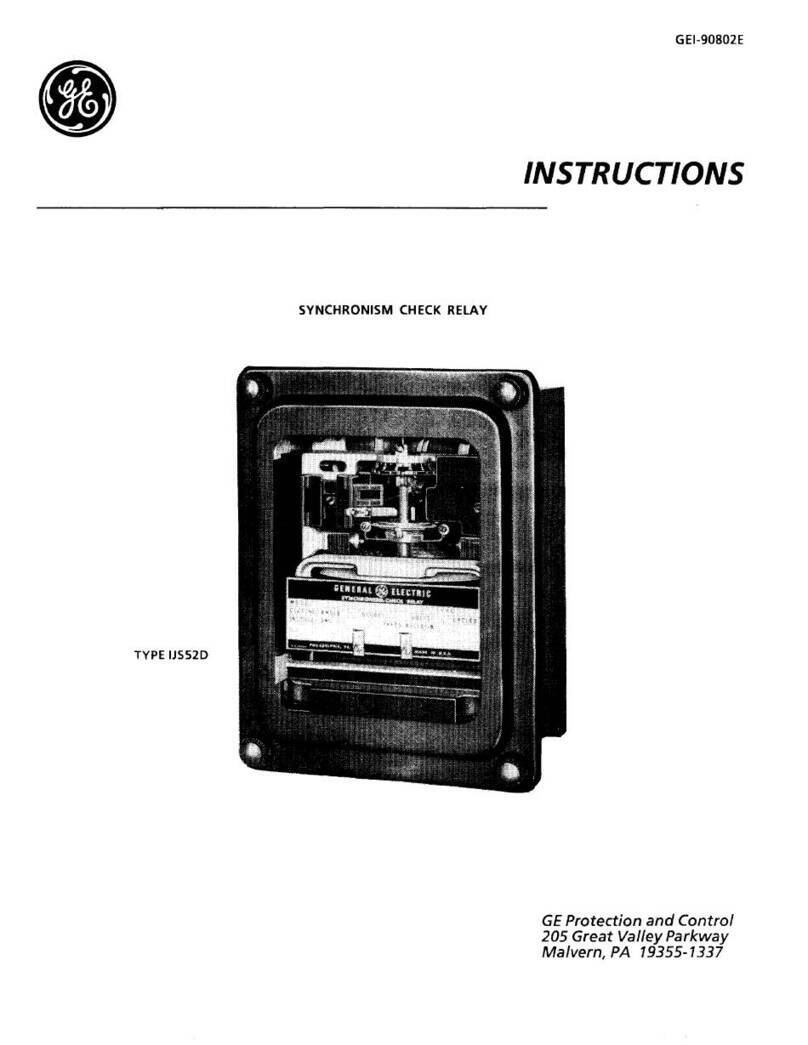 GE IJS52D User manual
