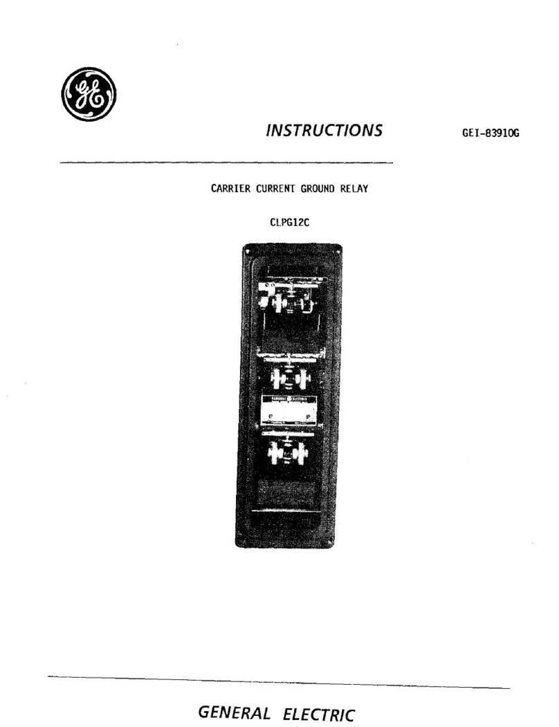 GE CLPG12C User manual