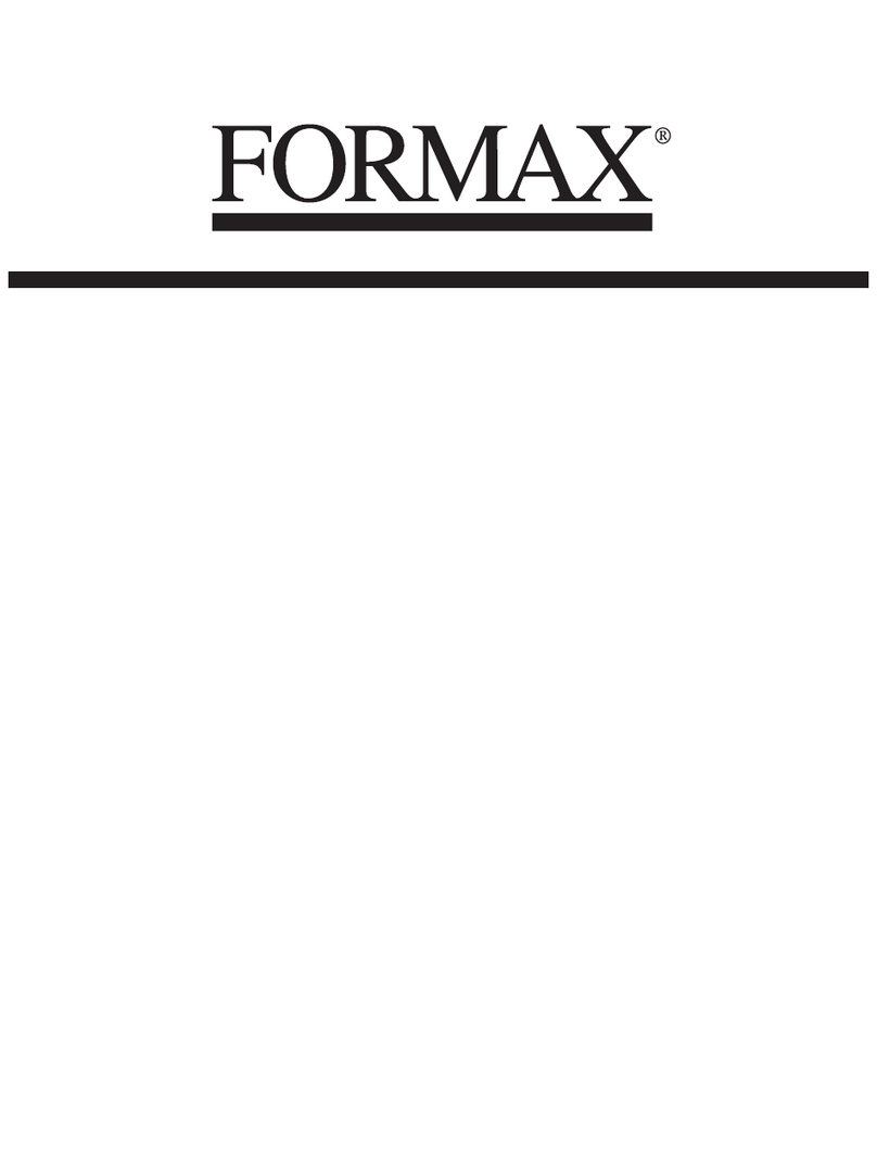 Formax FD 8502AF User manual