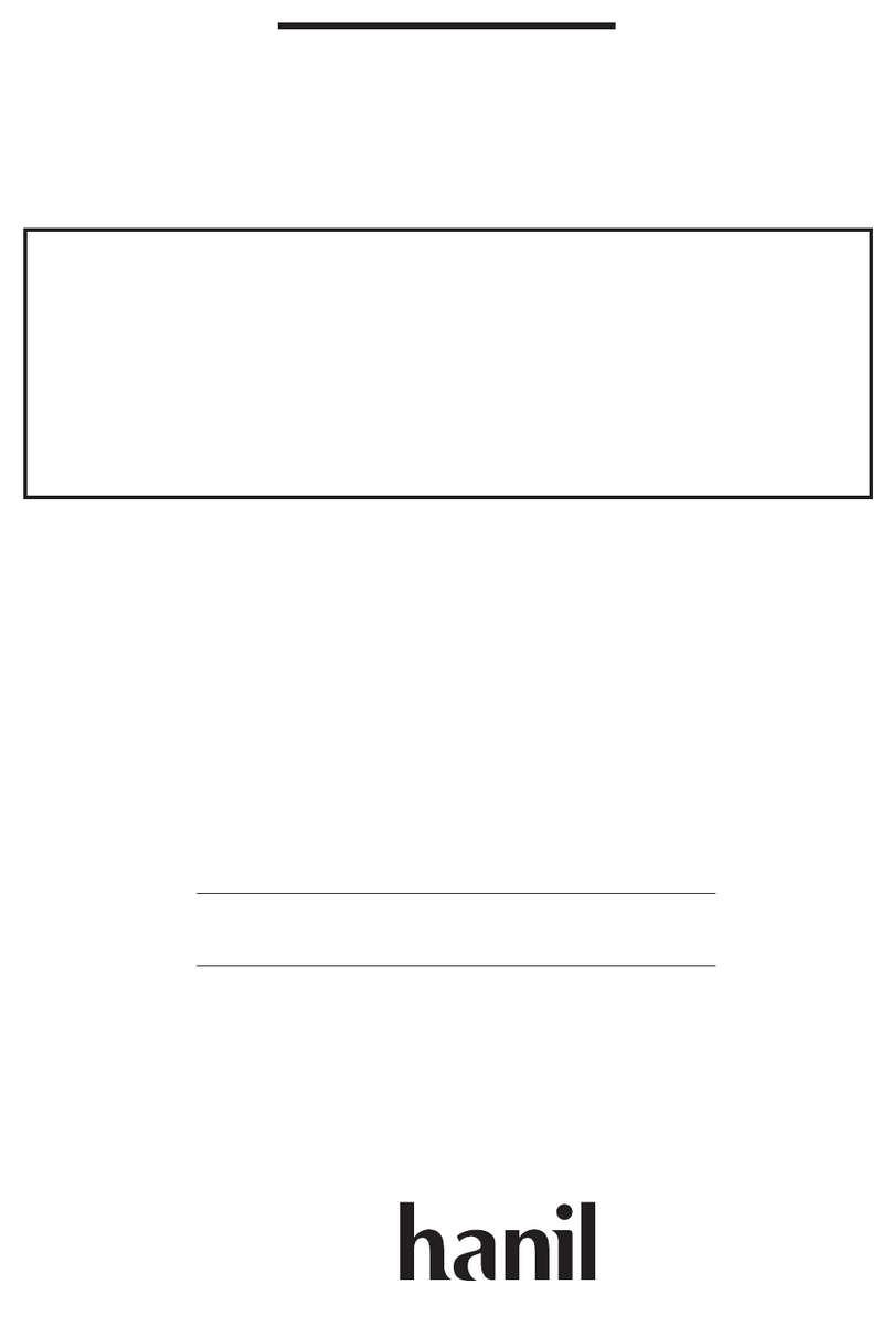 Hanil HyperVAC HVC-2124 User manual