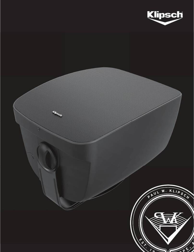 Klipsch PSM-450-T User manual