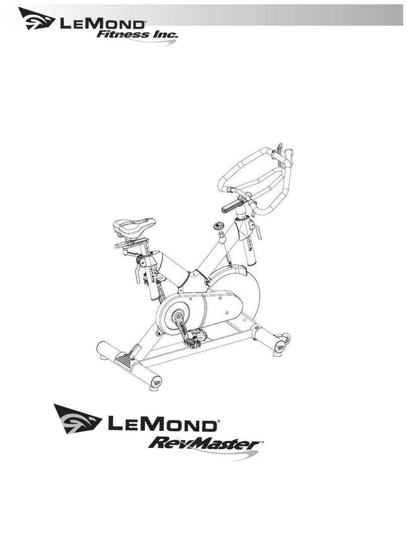 LeMond Fitness RevMaster 15100 Service manual