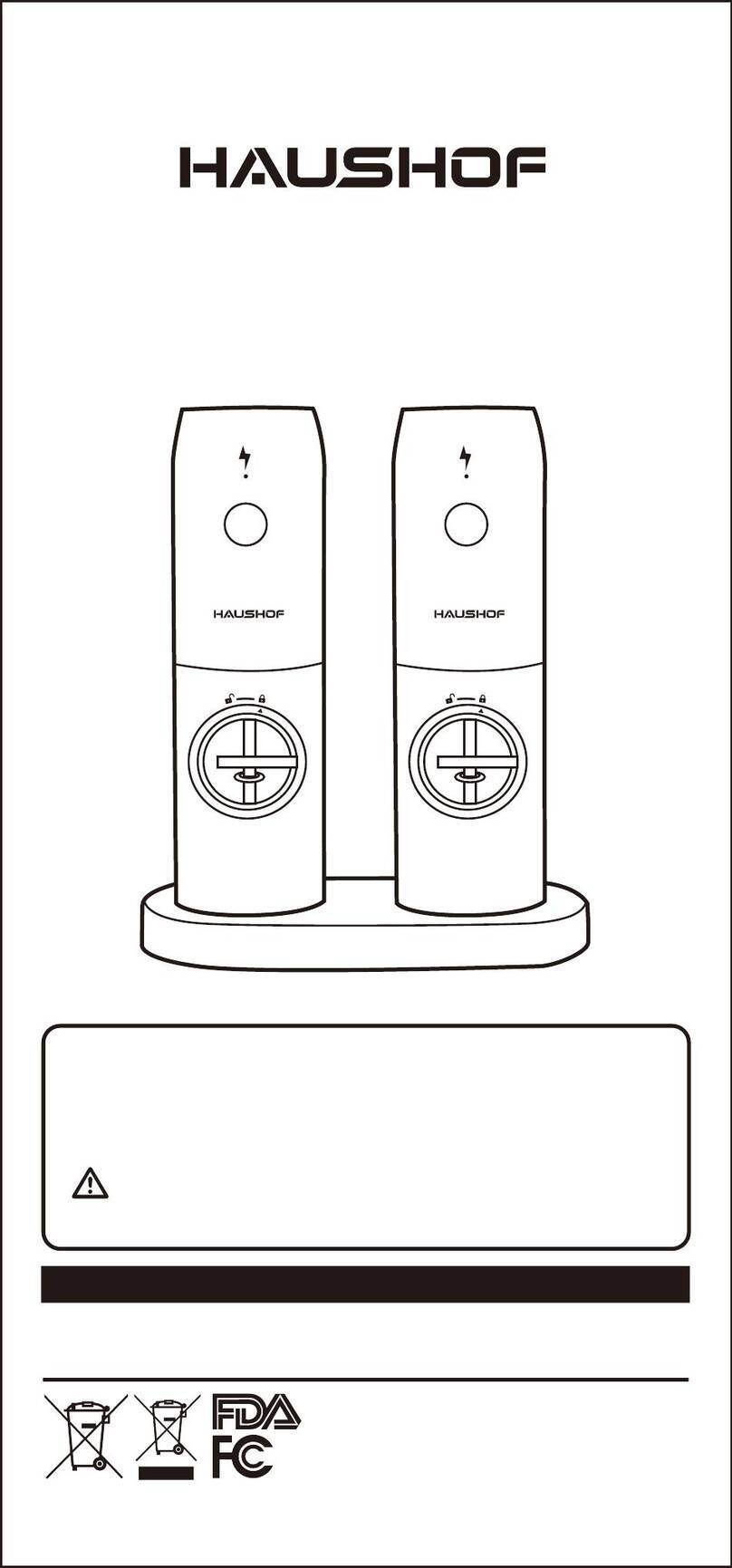 HAUSHOF KYMQ-15C operating instructions