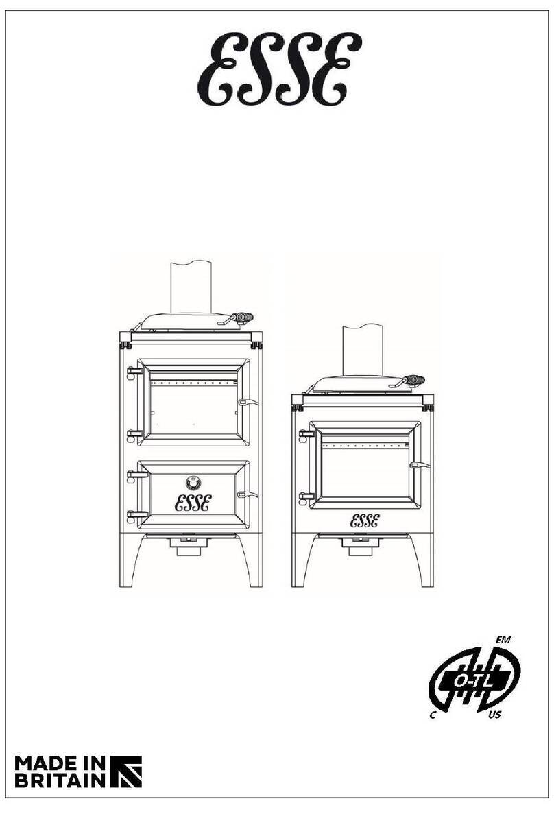 Esse Bakeheart owner's manual