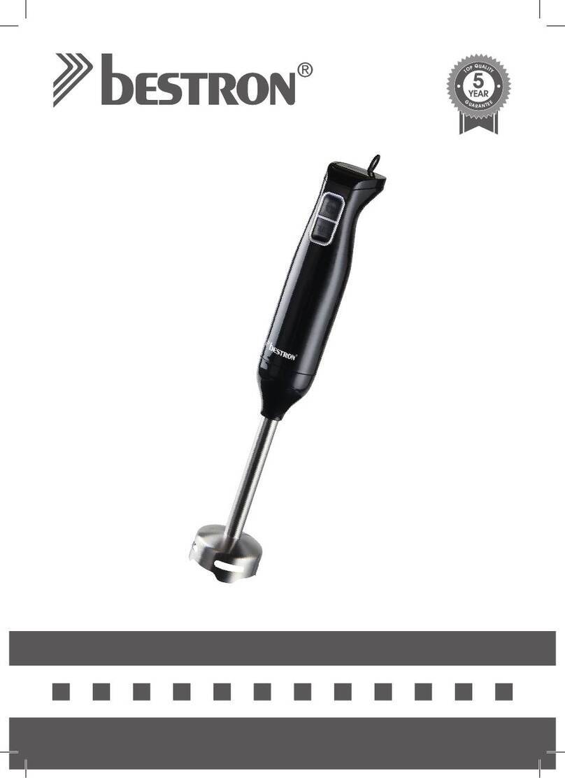 Bestron ASM250Z User manual