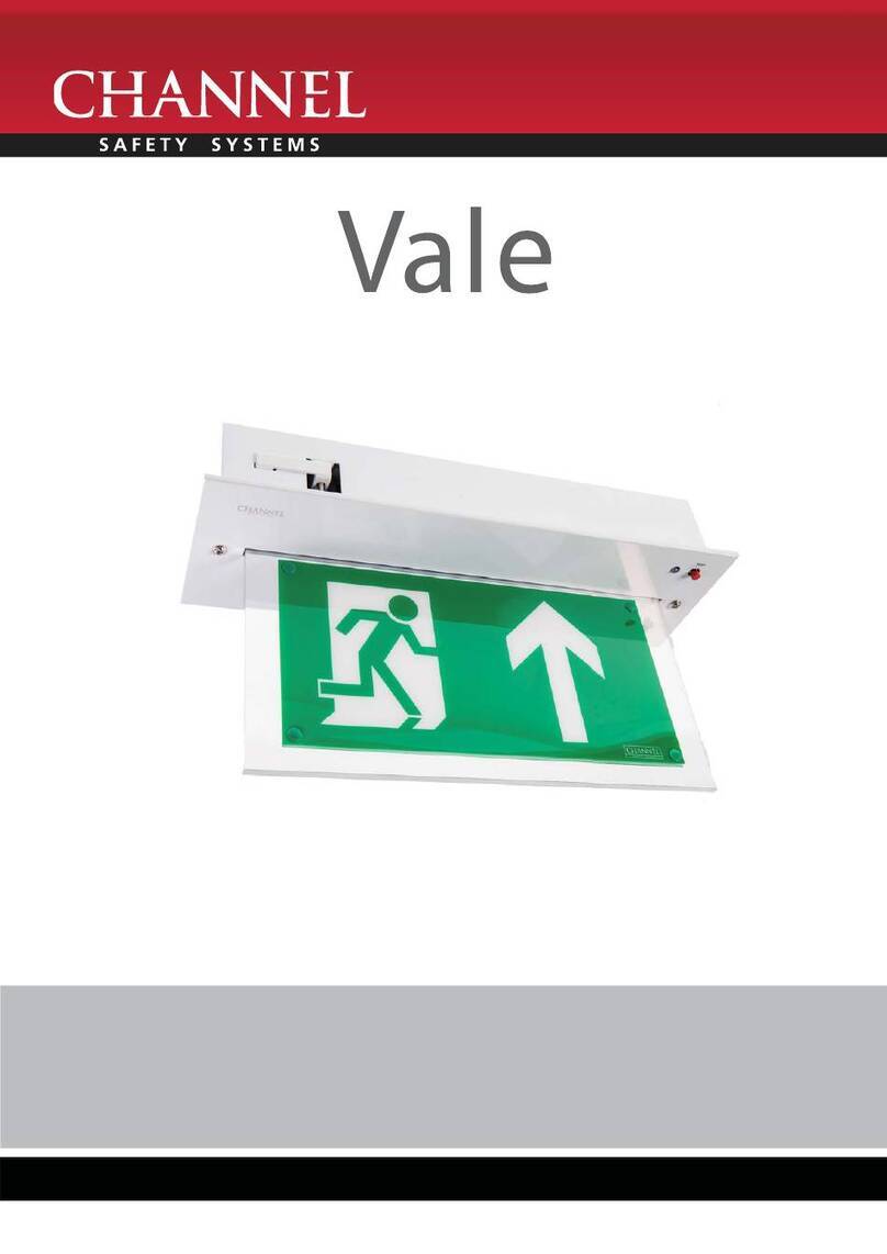 Channel Safety Systems Vale instruction manual